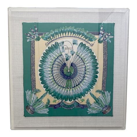 acrylic framed hermes scarf|hermes scarf ebay.